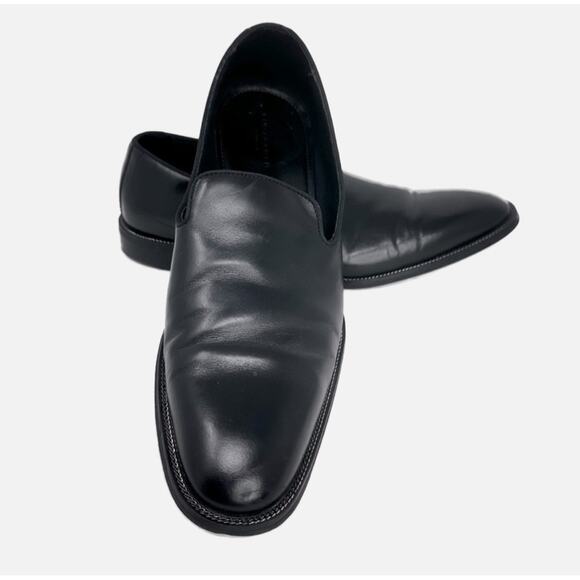 Kurt Geiger Sloane Slip On Loafers - BLACK - Picture 2 of 12